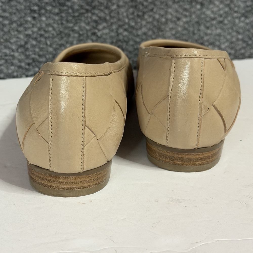 Trotters Women's Ballet Flat Size 9M Hanny Ivory Leather - Picture 5 of 7
